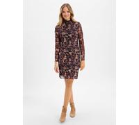 Cartoon Meshkleid Damen aubergine, 38