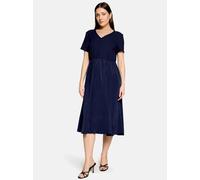 Cartoon Midikleid Damen blau, 46