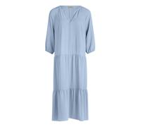 CARTOON - Midikleid mit 3/4-Arm und gestuftem Rock blau - Gr. - 42