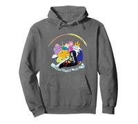 Cartoon Network Adventure Time Group Pullover Hoodie, Unisex für Erwachsene, Anthrazit, XXL