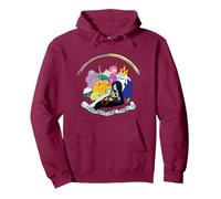 Cartoon Network Adventure Time Group Pullover Hoodie, Unisex für Erwachsene, Kastanienbraun, M