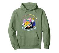 Cartoon Network Adventure Time Group Pullover Hoodie, Unisex für Erwachsene, Salbeigrün, XL