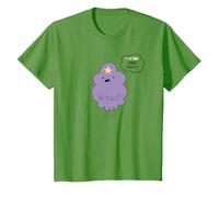 Cartoon Network Adventure Time Lumpy Space Princess OMG T-Shirt, Herren, Weiß, S, Kurzarm, Klassische Passform, 100% Polyester