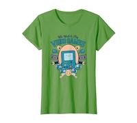 Cartoon Network Adventure Time Video Games T-Shirt, Damen, Hellgrün, M