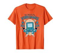 Cartoon Network Adventure Time Video Games T-Shirt, Herren, Orange, L