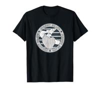 Cartoon Network Johnny Bravo Grey Circle T-Shirt