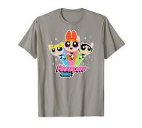 Cartoon Network The Powerpuff Girls Logo With Snowflakes T-Shirt