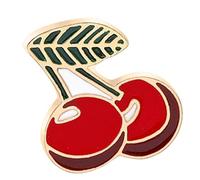 Cartoon-Obst-Abzeichen, künstlerische Anstecknadel, modisches Accessoire, Legierung, Textur, geeignet für den täglichen Gebrauch oder besondere Geschenke, Frauenkleidung, Einheitsgröße, Wie