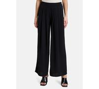 Palazzohose CARTOON "Cartoon Palazzo-Hose mit weitem Bein", Damen, Gr. 36, Normalgrößen, schwarz, Obermaterial: 100% Polyester., feminin, lässig geschnitten lang, Hosen (50172442-36) schwarz