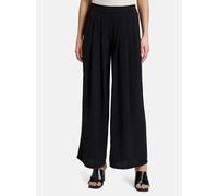 Palazzohose CARTOON "Cartoon Palazzo-Hose mit weitem Bein", Damen, Gr. 38, Normalgrößen, schwarz, Obermaterial: 100% Polyester., feminin, lässig geschnitten lang, Hosen (50172442-38) schwarz