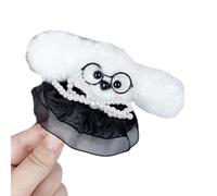 Cartoon-Plüsch-Haarspange für Hunde, elegante Haarspangen für Damen, seitlicher Pony, Mädchen, schöne Haargummis