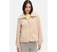 Cartoon Plüschjacke Damen beige, 34