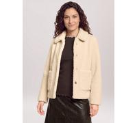 Cartoon Plüschjacke Damen beige, 46