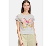 Cartoon Printshirt Damen grau, 44