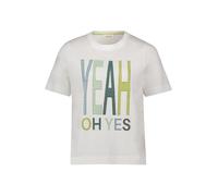 CARTOON - Printshirt patch cream/green - Gr. - 42