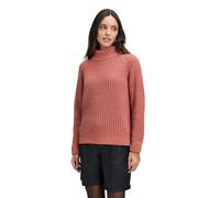 Cartoon Strickpullover mit Stehkragen Damen Terra Cotta Größe 44