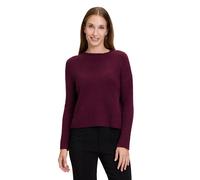 Strickpullover CARTOON "Cartoon mit Rundhalsausschnitt" Gr. 42, lila (purple potion) Damen Pullover (79834347-42) purple potion