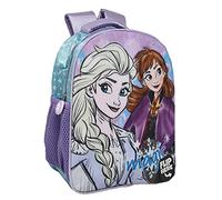 CARTOON Rucksack für Kindergarten, Disney, Marvel, Tasche, Schule, Freizeit, Spaziergang, Meer, 28 x 22 x 10 cm, mehrfarbig, Frozen II (austauschbare Dose), 28x22x10 cm, Casual