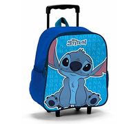 CARTOON Rucksack Kindergarten Trolley Einhorn, Tasche, Schule, Freizeit, Spaziergang, 34 x 20 x 13 cm, rosa, Stich, Piccolo, Kindergartenrucksack Trolley
