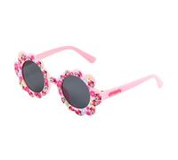CARTOON Sonnenbrille für Mädchen, Blume, Minnie Maus, UV400, Cat.3, Acryl-Linsen, Rahmen aus Polycarbonat, leicht und robust, buntes Blumenmuster, Disney, Geschenkidee