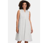 Spitzenkleid CARTOON "Cartoon Spitzenkleid mit Lochmuster", Damen, Gr. 34, Normalgrößen, weiß, Spitze, Obermaterial: 100% Baumwolle. Futter: 100% Baumwolle., feminin, ausgestellt kurz, U-Boot-Ausschni