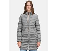 Steppjacke CARTOON "Damen Steppjacke mit Reißverschlusstaschen", Damen, Gr. 38, grau (hellgrau), Obermaterial: 100% Polyamid. Füllung: 100% Polyester., Basic, schmal, Jacken (26758312-38) hellgrau