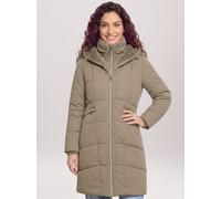 Steppjacke CARTOON "Damen mit Kapuze", Damen, Gr. 46, beige (braun), Obermaterial: 100% Polyester. Futter: 100% Polyester. Füllung: 100% Polyester, schmal, Jacken Steppjacke (27070223-46) braun