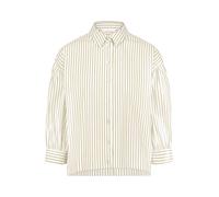 CARTOON - Streifenbluse Khaki - Gr. - 44