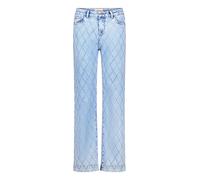 Cartoon Damen Stretch-Jeans mit Strass 42, Light Blue Denim