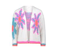 CARTOON - Strick-Cardigan cream/pink - Gr. - 38