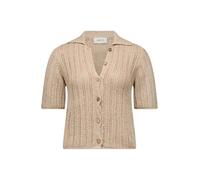 Sommer-Strickjacke Beige 44