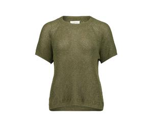 Cartoon - Strickpullover Khaki/Gold - Gr. - 40