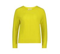 Cartoon Strickpullover Kurz 1/1-Arm Neongelb Größe 38