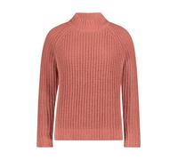Cartoon Strickpullover mit Stehkragen Damen Terra Cotta Größe 44