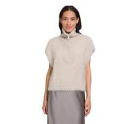 Cartoon Damen Strickpullunder mit Reißverschluss 44, Beige