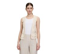 Strickjacke CARTOON "Cartoon Sommerweste mit V-Ausschnitt", Damen, Gr. 34, beige, Obermaterial: 100% Baumwolle., modisch, tailliert normal, Strickjacken, Material (22392756-34) beige
