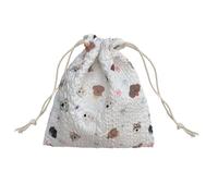 Cartoon-Tasche mit Kordelzug, kompakte Kosmetiktasche, Make-up, organisiert für Pinsel, Reisen, wichtige Reise-Kulturartikel, Sternenhund, Mass Beauty