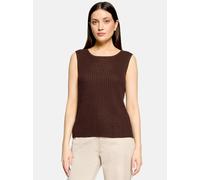 Cartoon Top Damen Polyamid braun, 42
