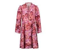 CARTOON - Volantkleid Violett/Rot - Gr. - 36