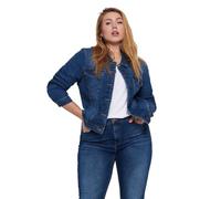 ONLY Jeansjacke Carwespa figurbetont kurz medium blau Denim Gr. 46