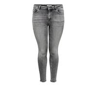 ONLY Carmakoma Damen Jeans 'WILLY' grey denim, Größe 54, 4880156 Grey Denim 43