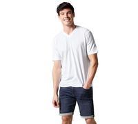 Casa Moda CASAMODA Herren T-Shirt Halbarm Doppelpack 092600 Besonders ... M weiss