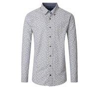 Casa Moda Hemd Casual Comfort Fit braun bedruckt Größe L