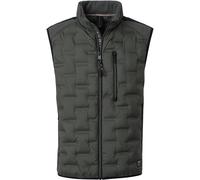 Casa Moda Bodywarmer Squaredpuff Olive - Größe 5XL Dunkelgrün 5XL