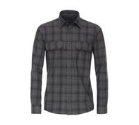 Casa Moda Casual Casual Fit Flanellhemd grün, Kariert