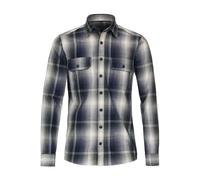 Casa Moda Casual Casual Fit Hemd extra kurzer Arm grün