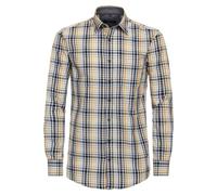 Casa Moda Casual Casual Fit Hemd Kurzarm gelb