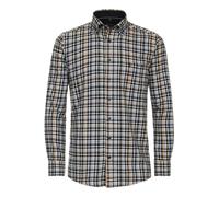 Casa Moda - Comfort Fit - Herren Freizeit Flanell Hemd Langarm (434175800), Größe:3XL, Farbe:Blau (100)