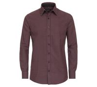 Casa Moda Casual Comfort Fit Flanellhemd rot, Bedruckt