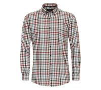 Casa Moda Casual Comfort Fit Flanellhemd silber, Kariert